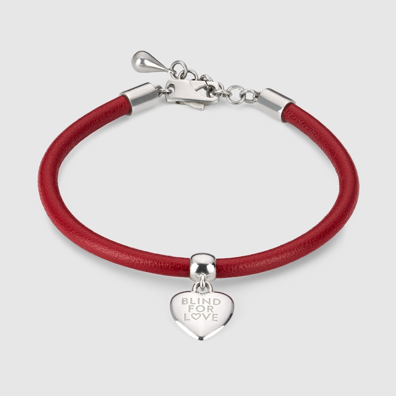 Gucci Blind For Love Charm Bracelet