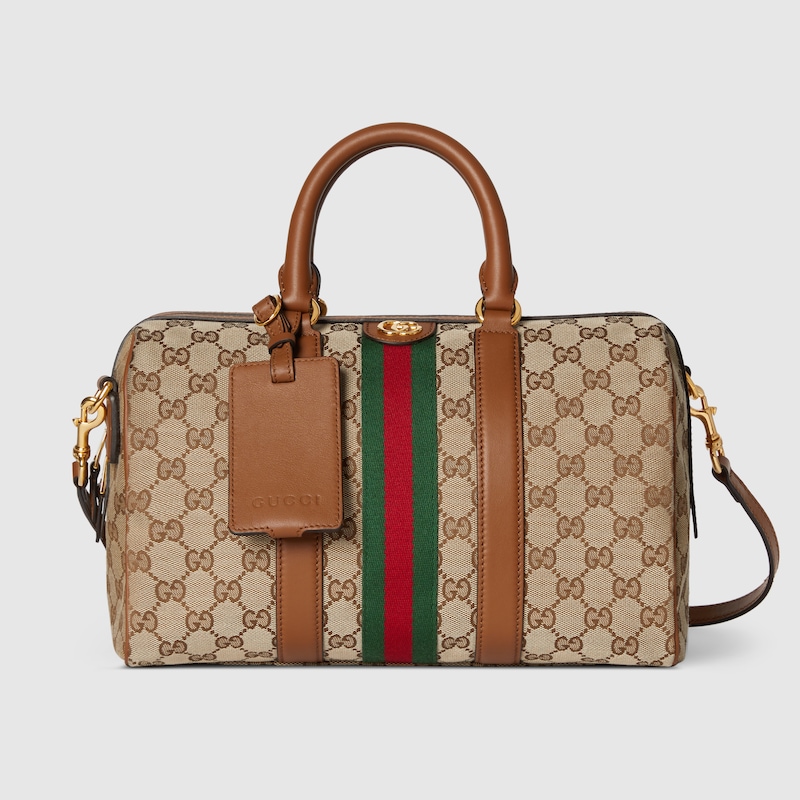 Gucci Ophidia Medium Gg Tote Bag In Brown