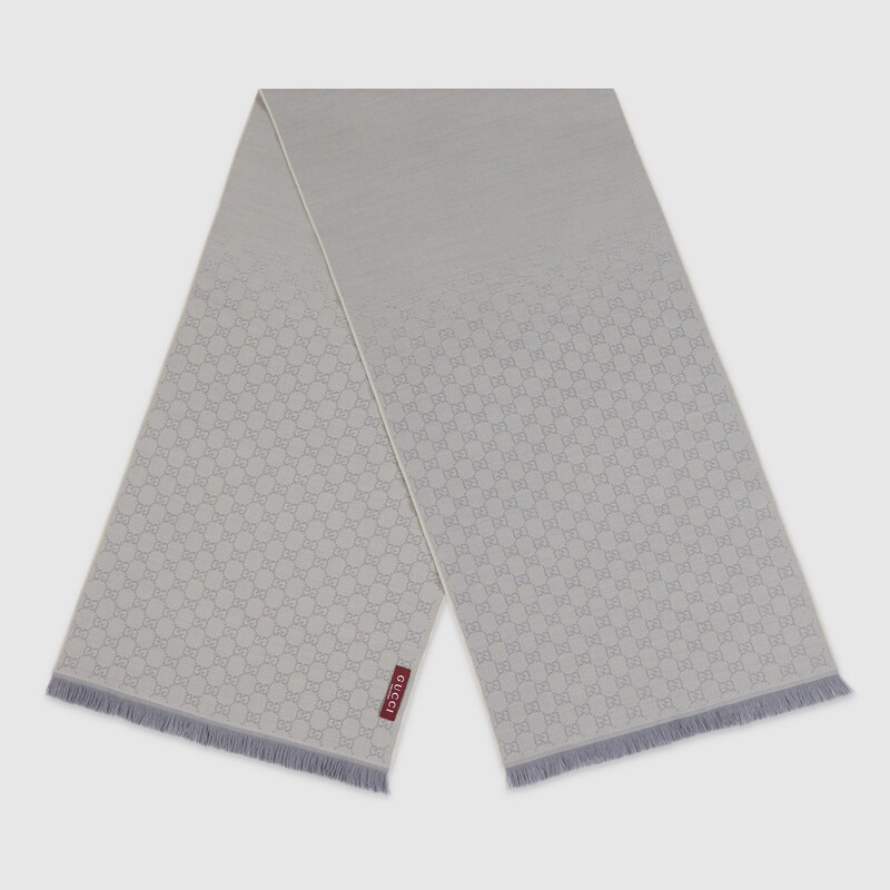 Gucci GG Wool Scarf | Thumbnail 2 Gucci GG Wool Scarf | Thumbnail 2