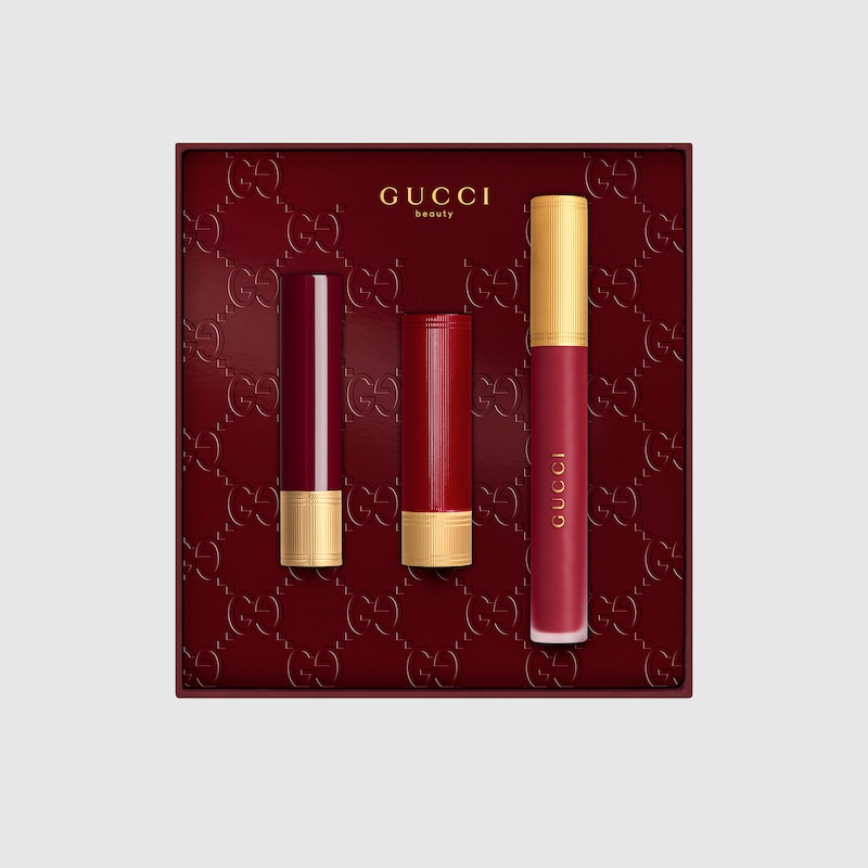 Gucci 509 Gucci Rosso Ancora Lipstick Trio Gift Set | Thumbnail 2 Gucci 509 Gucci Rosso Ancora Lipstick Trio Gift Set | Thumbnail 2