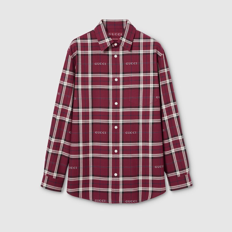 open lace back dress Red Men's Shirt Luxury Brand Long Sleeve Button Down Regular-Fit Balde –  DESIGN MENSWEAR main image 0