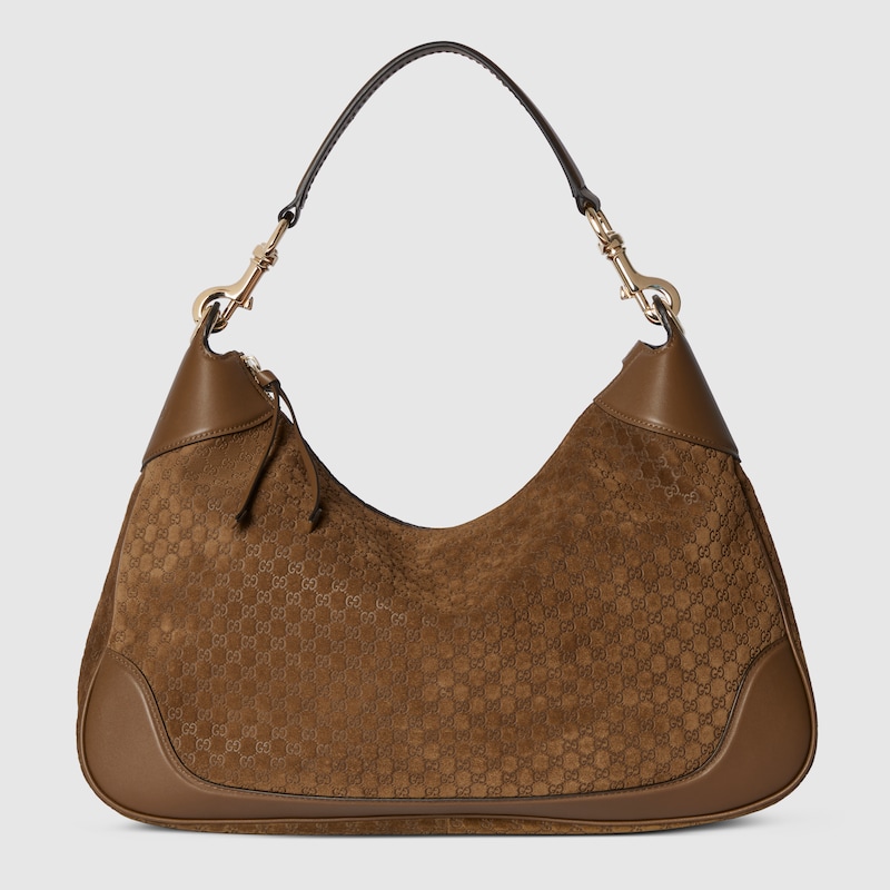 Gucci Mittelgrosse B Schultertasche In Brown