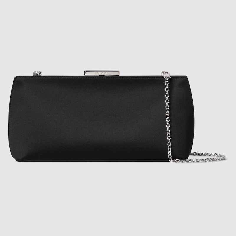 Gucci Evening Clutch In Black
