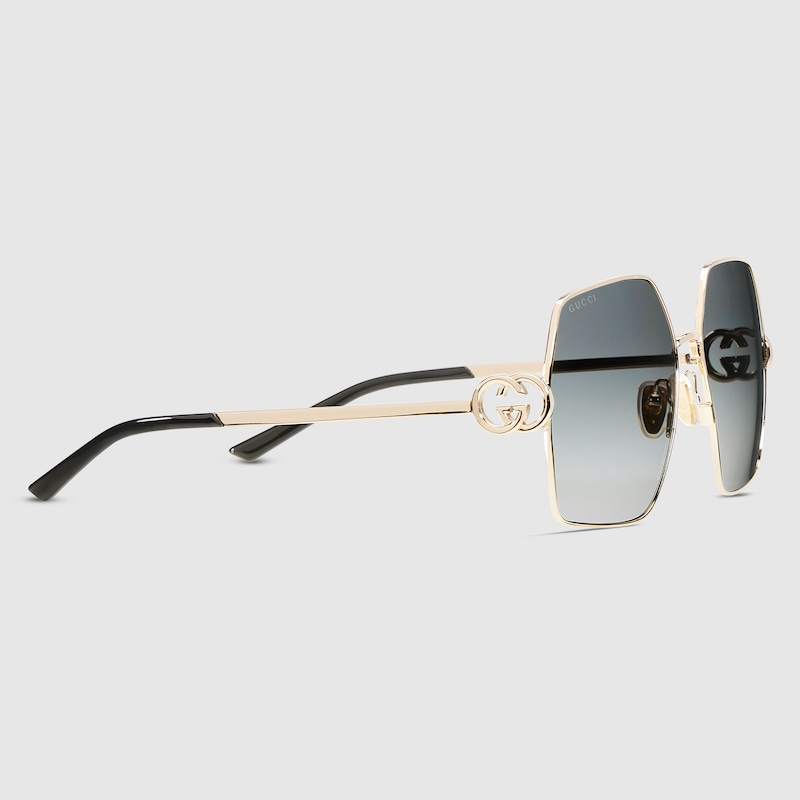 Gucci Oval Frame Sunglasses | Thumbnail 2 Gucci Oval Frame Sunglasses | Thumbnail 2