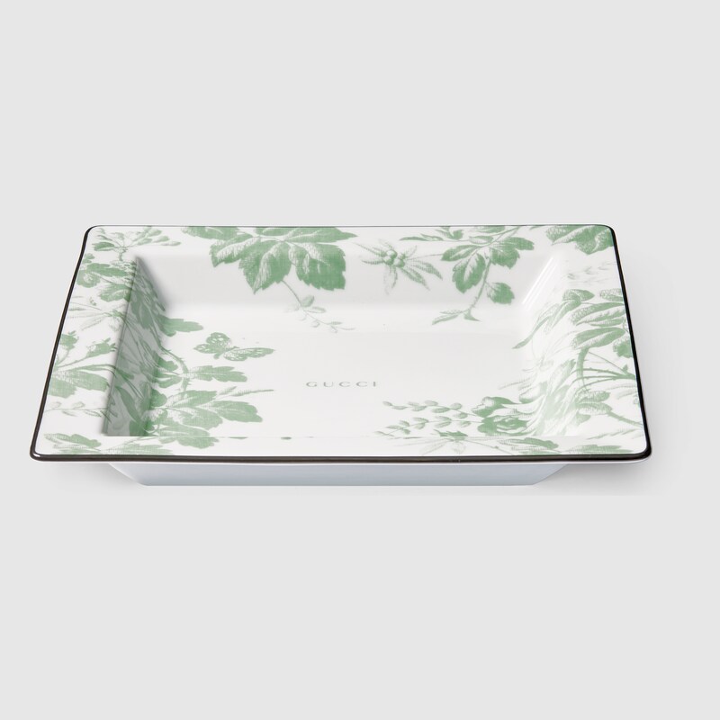 Gucci Herbarium Print Large Trinket Tray | Thumbnail 2 Gucci Herbarium Print Large Trinket Tray | Thumbnail 2