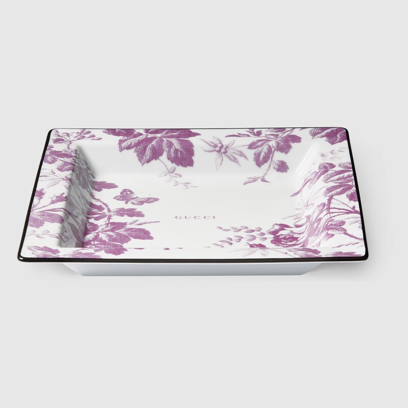 Gucci Herbarium Print Large Trinket Tray | Thumbnail 2 Gucci Herbarium Print Large Trinket Tray | Thumbnail 2