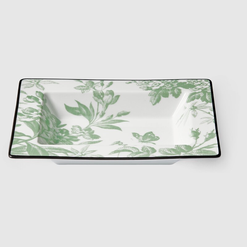 Gucci Herbarium Print Small Trinket Tray | Thumbnail 2 Gucci Herbarium Print Small Trinket Tray | Thumbnail 2