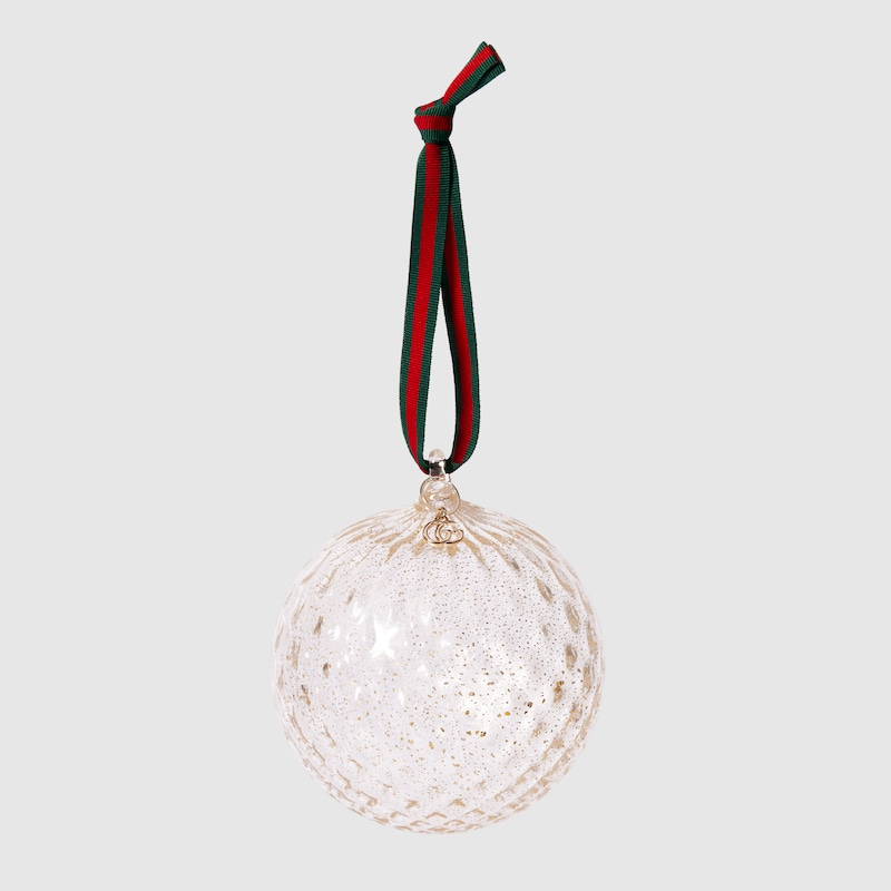 Gucci Murano Glass Baubles In Pink
