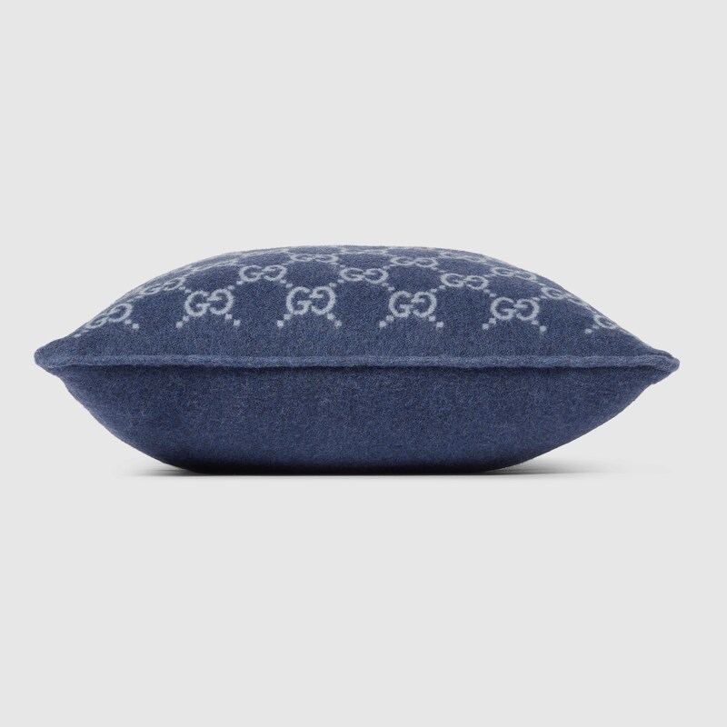 Gucci GG Wool Cashmere Jacquard Cushion | Thumbnail 3