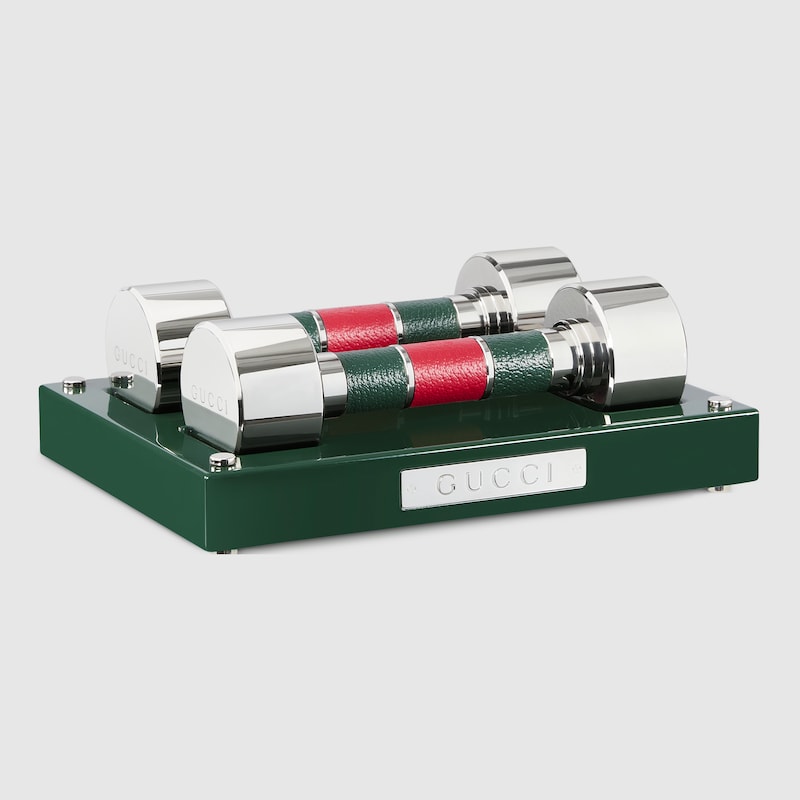 Gucci Hantel-set Mit Basis In Multi