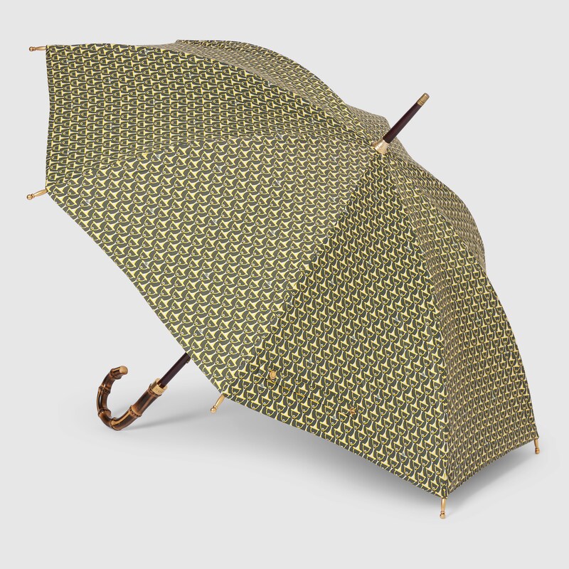 Gucci Horsebit Print Nylon Umbrella | Thumbnail 2 Gucci Horsebit Print Nylon Umbrella | Thumbnail 2