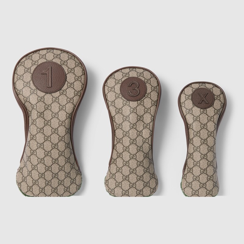 Gucci Gg Golfschläger-headcover In Brown