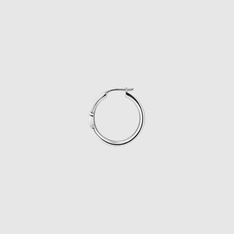 Gucci Interlocking Hoop Earrings | Thumbnail 2 Gucci Interlocking Hoop Earrings | Thumbnail 2