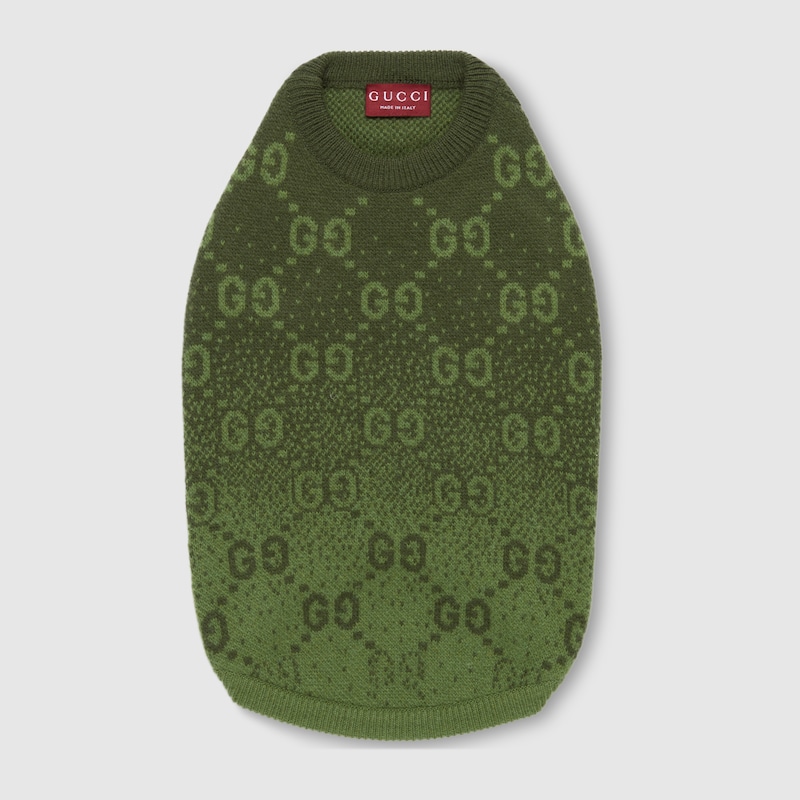 Gucci Wool Pet Sweater | Thumbnail 2 Gucci Wool Pet Sweater | Thumbnail 2