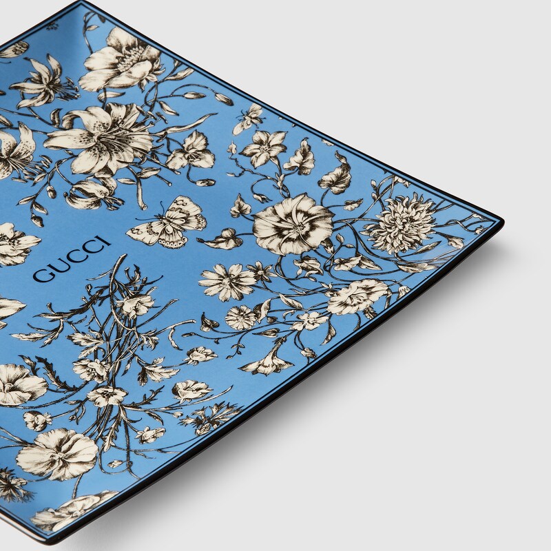 Gucci Flora Sketch Print Large Trinket Tray | Thumbnail 3