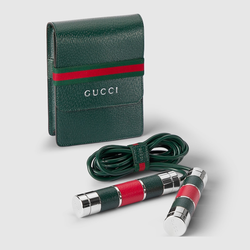 Gucci Springseil Mit Etui In Green