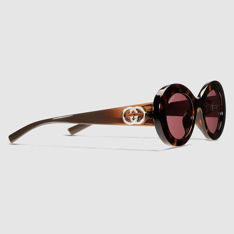 Gucci Oval Frame Sunglasses | Thumbnail 2