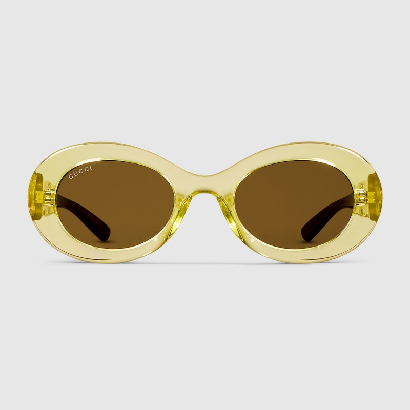 Oval Frame Sunglasses