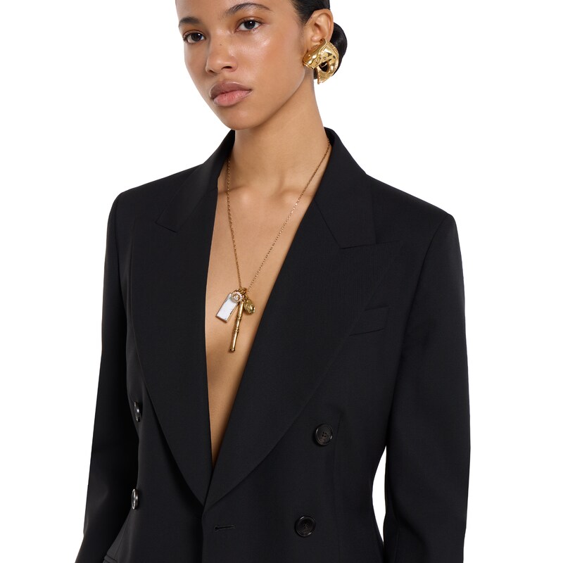 Gucci Double-breasted Light Wool Jacket | Thumbnail 3 Gucci Double-breasted Light Wool Jacket | Thumbnail 3