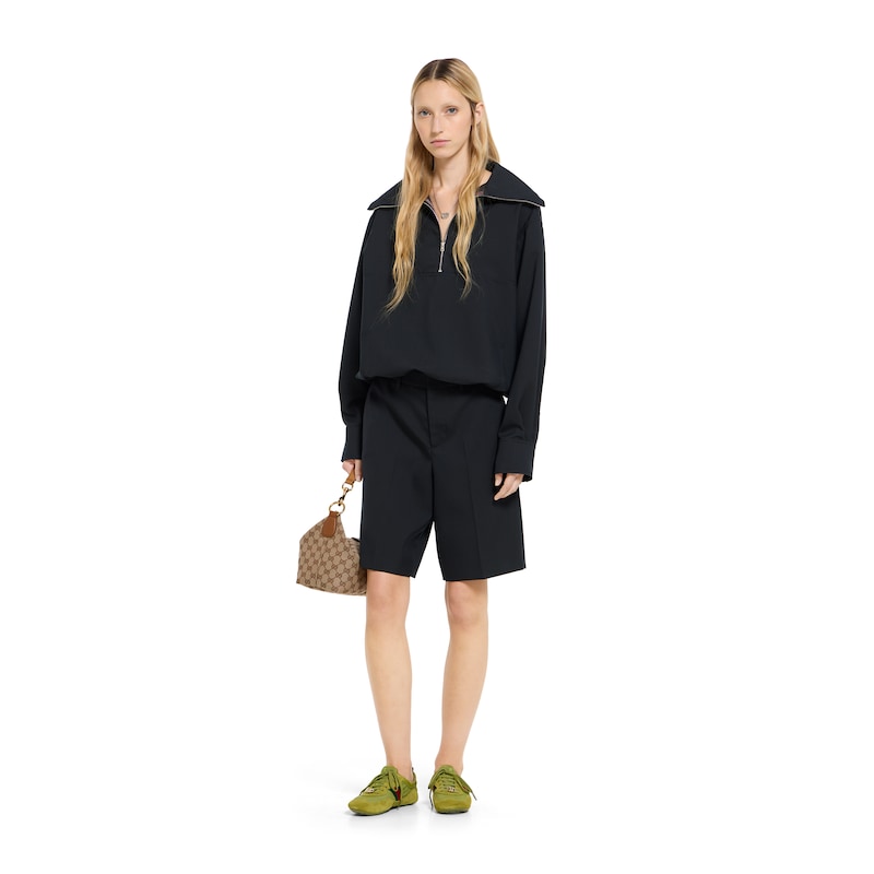 Gucci Wool Sweater With Gucci Detail | Thumbnail 2 Gucci Wool Sweater With Gucci Detail | Thumbnail 2