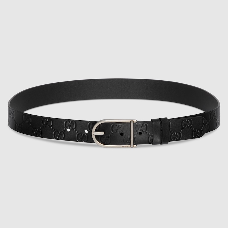 Reversible Belt With Rounded Buckle Reversible Belt With Rounded Buckle