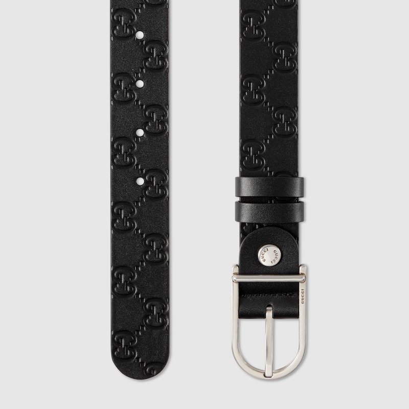 Gucci Reversible Belt With Rounded Buckle | Thumbnail 2