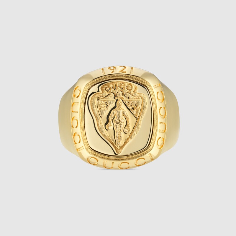 GUCCI 〔グッチ クレスト〕シグネットリング