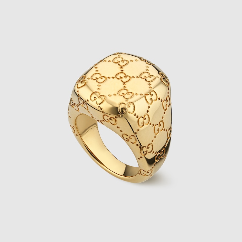Gucci GG Motif Signet Ring | Thumbnail 2 Gucci GG Motif Signet Ring | Thumbnail 2