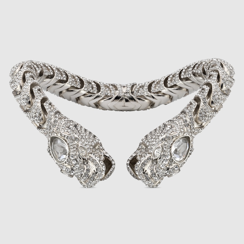 Gucci Dionysus Crystal Bangle Bracelet