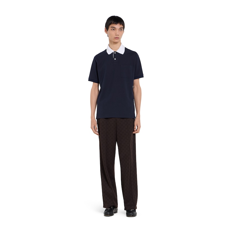 Gucci Stretch Cotton Piquet Polo Shirt | Thumbnail 2 Gucci Stretch Cotton Piquet Polo Shirt | Thumbnail 2