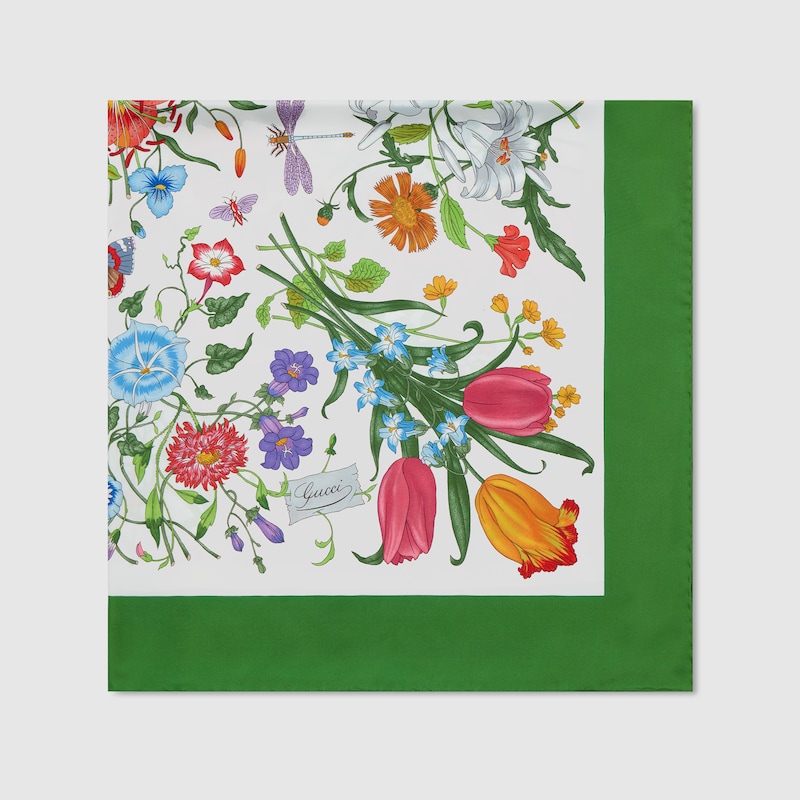 Gucci Printed Silk Carré | Thumbnail 2