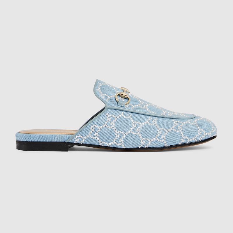 Princetown Slipper With Pearls Princetown Slipper With Pearls