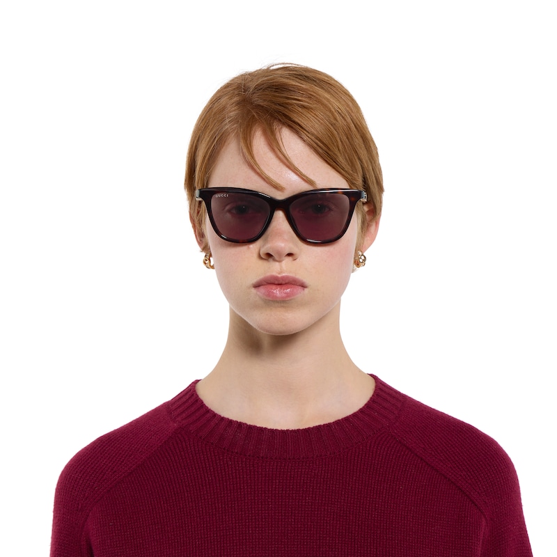 Gucci Cat Eye Sunglasses | Thumbnail 3