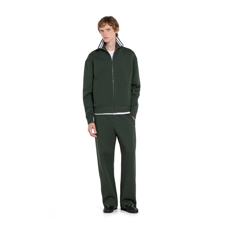 Gucci GG Technical Jersey Zip Jacket | Thumbnail 3 Gucci GG Technical Jersey Zip Jacket | Thumbnail 3