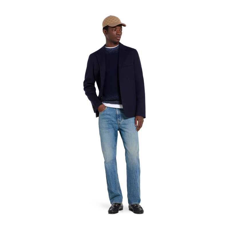 Gucci Slim Fit Cotton Denim Pant | Thumbnail 2