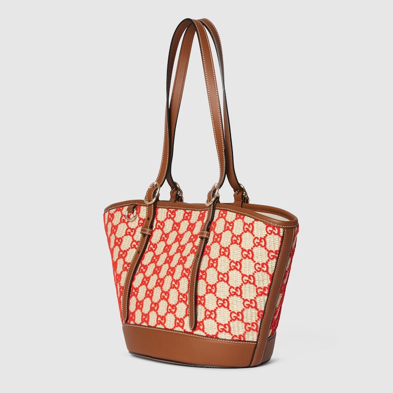 Gucci Woven Small Tote Bag | Thumbnail 2