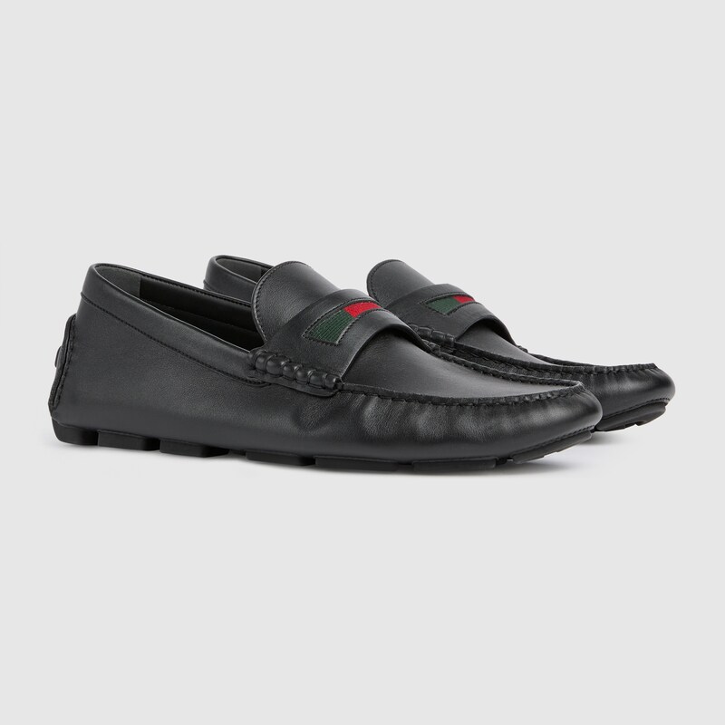 Gucci Driver With Web Detail | Thumbnail 2 Gucci Driver With Web Detail | Thumbnail 2