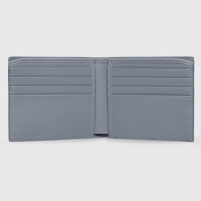 Gucci Dusty Blue Interior GG Bi-fold Wallet | Thumbnail 2 Gucci Dusty Blue Interior GG Bi-fold Wallet | Thumbnail 2