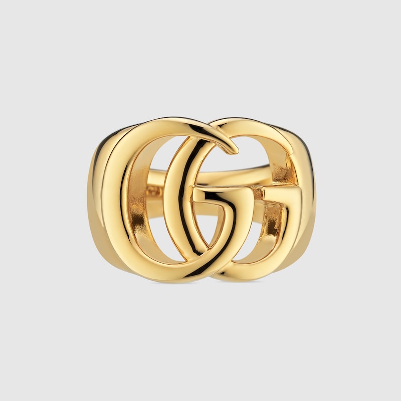 Gucci GG Marmont Cut-out Band Ring