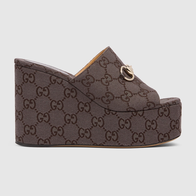 Wedge Sandal With Horsebit Wedge Sandal With Horsebit