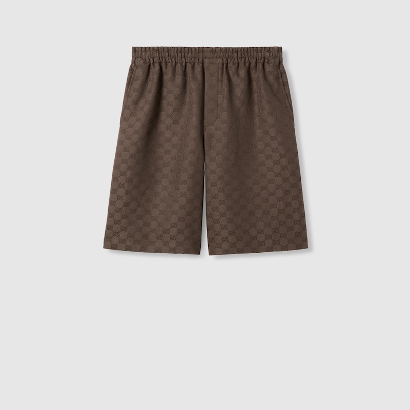 GG Canvas Linen Blen Shorts GG Canvas Linen Blen Shorts