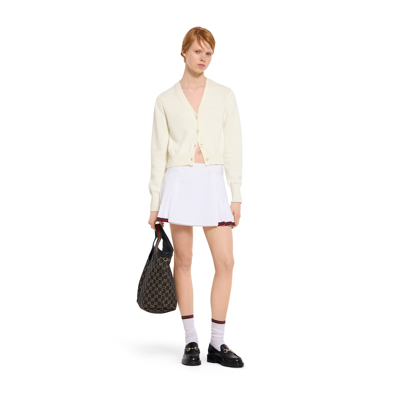 Gucci Cotton Cardigan With Embroidery | Thumbnail 2 Gucci Cotton Cardigan With Embroidery | Thumbnail 2