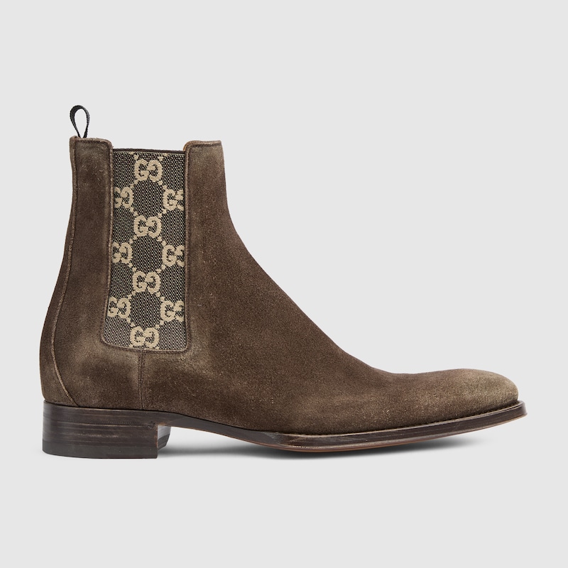 Gucci Worn-out Effect Ankle Boot