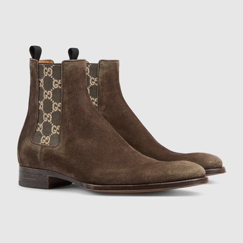 Gucci Worn-out Effect Ankle Boot | Thumbnail 2