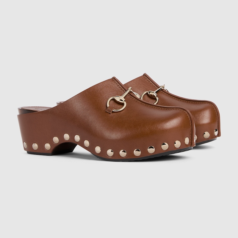 Gucci Platform Clog With Horsebit | Thumbnail 2 Gucci Platform Clog With Horsebit | Thumbnail 2
