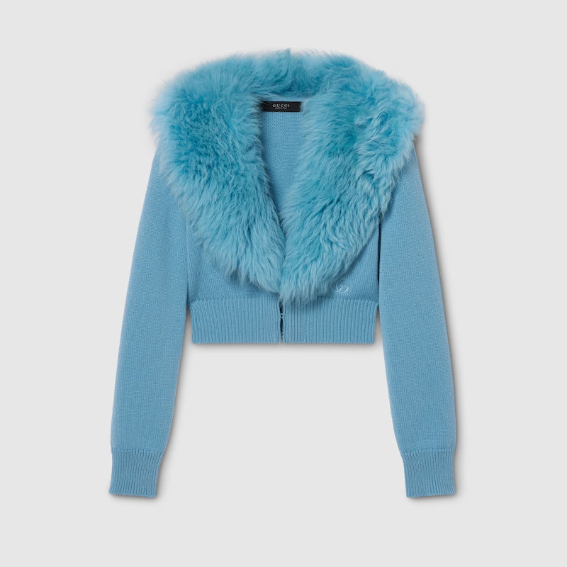 Gucci Knit Wool Cashmere Cardigan