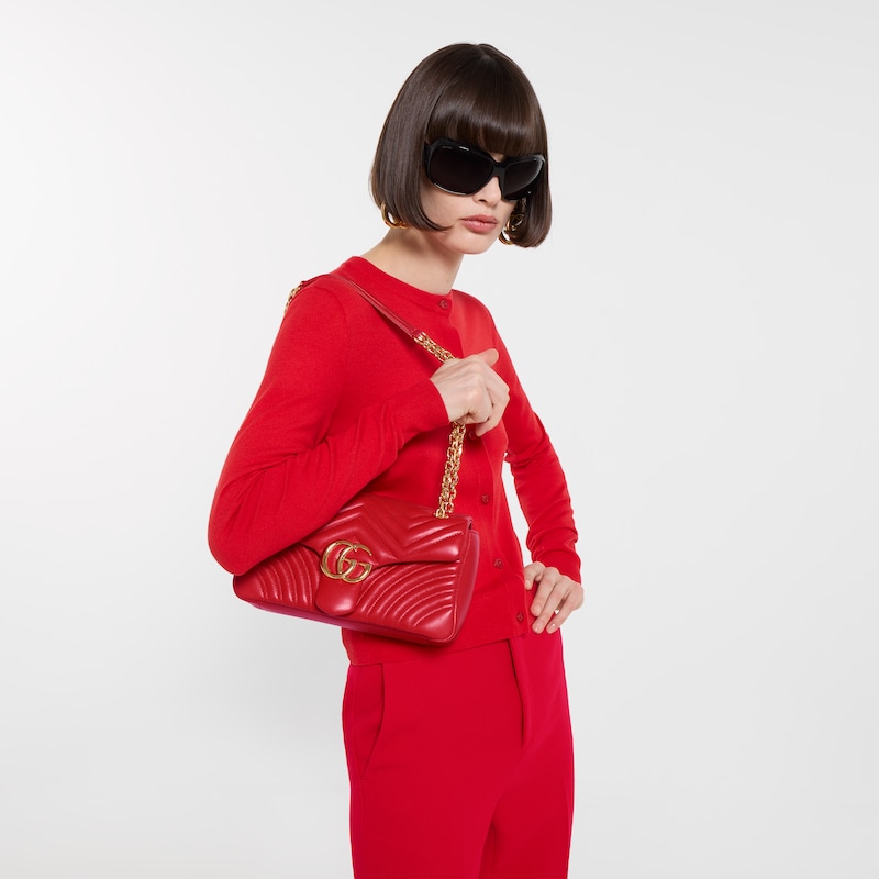 Gucci GG Marmont Medium Shoulder Bag | Thumbnail 3 Gucci GG Marmont Medium Shoulder Bag | Thumbnail 3