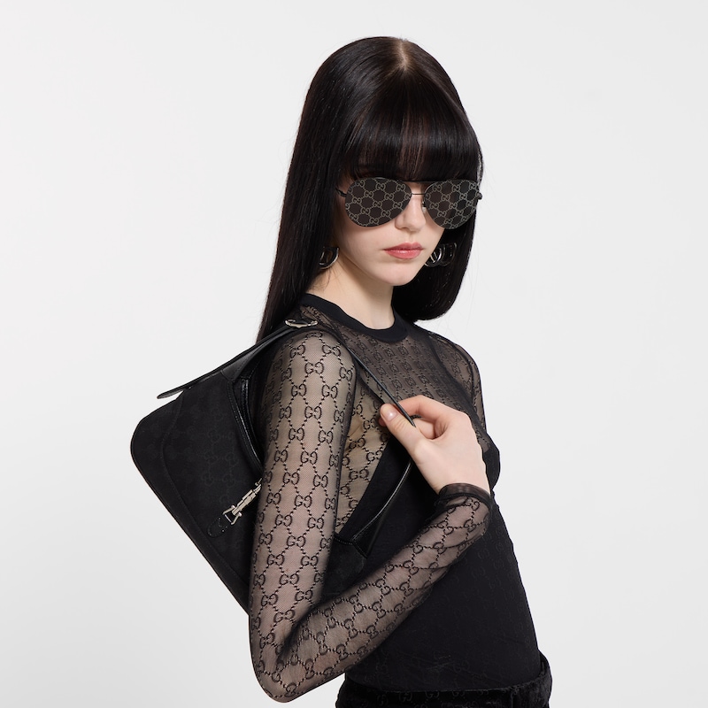 Gucci Jackie Slim Medium Shoulder Bag | Thumbnail 3 Gucci Jackie Slim Medium Shoulder Bag | Thumbnail 3