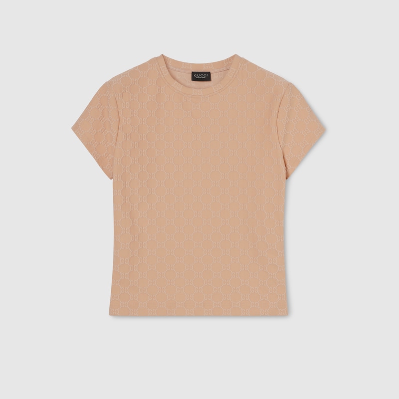 Gucci GG Jersey Jacquard T-shirt