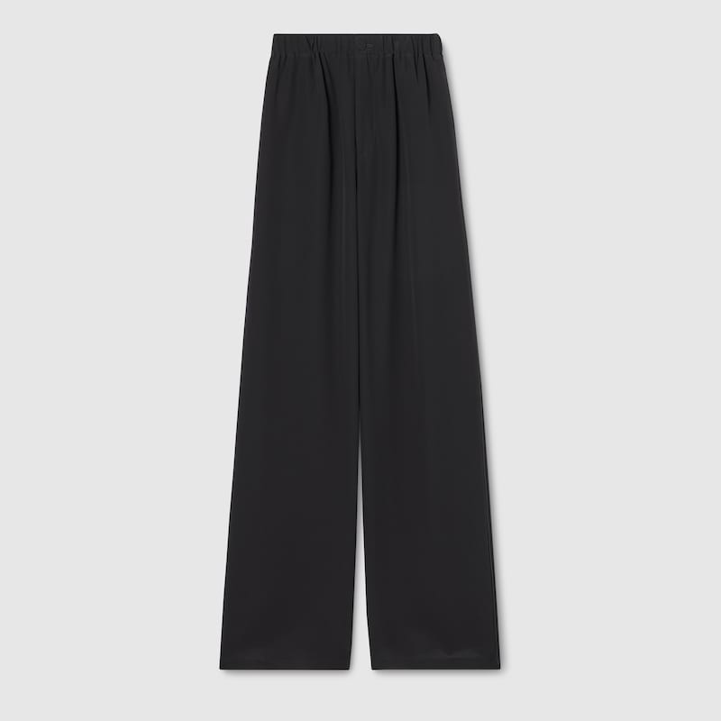 Gucci Silk Crêpe De Chine Pants